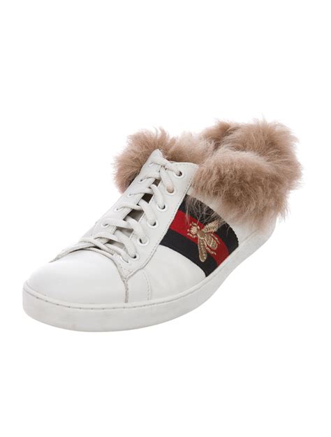 gucci sneakers mannen|Gucci fur sneakers women's.